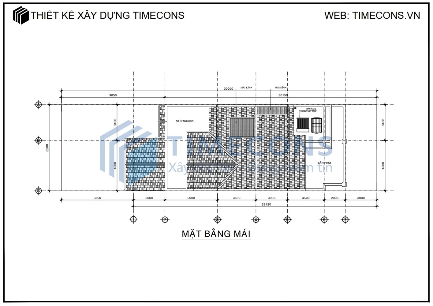 [TCBTCD008-MT] Bản vẽ biệt thự 3 tầng mái Thái - 04